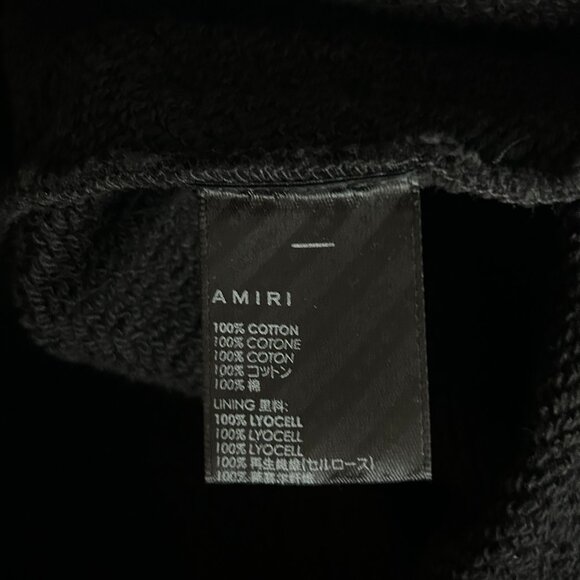 Amiri Eden Rock Black & White St. Barthelemy Hoodie - Picture 4 of 4